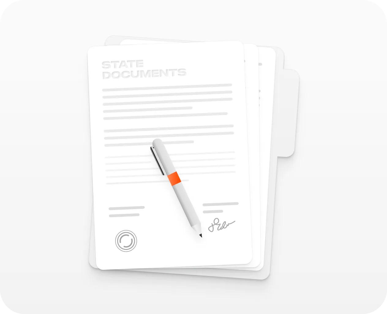 <p>1. File the Required State Documents</p>