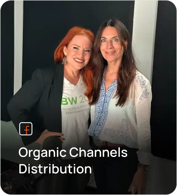 <p>Organic Channels Distribution</p>
